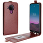 For Nokia 5.4 R64 Texture Single Vertical Flip Leather Protective Case with Card Slots & Photo Frame