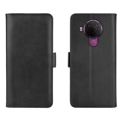 For Nokia 5.4 Dual-side Magnetic Buckle Horizontal Flip Leather Case with Holder & Card Slots & Wallet