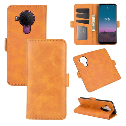 For Nokia 5.4 Dual-side Magnetic Buckle Horizontal Flip Leather Case with Holder & Card Slots & Wallet, For Nokia 5.4