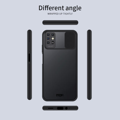 MOFI Xing Dun Series PC + TPU Anti-peep Waterproof And Anti-drop All-inclusive Protective Shell, Translucent Frosted, For INFINIX Note8