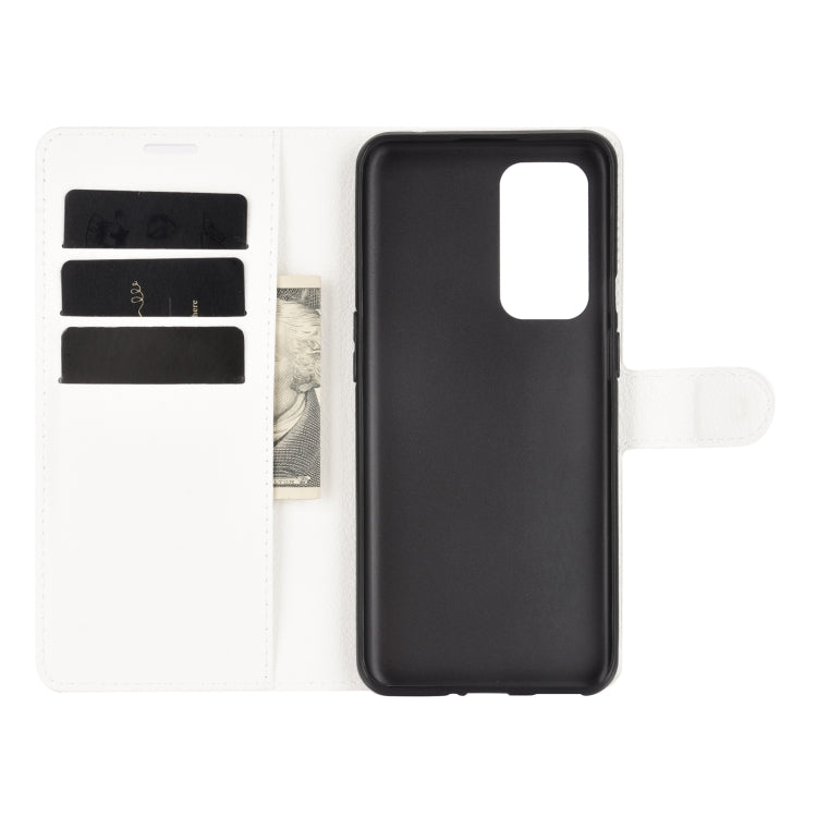 For OnePlus 9 Litchi Texture Horizontal Flip Protective Case with Holder & Card Slots & Wallet