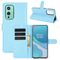 For OnePlus 9 Litchi Texture Horizontal Flip Protective Case with Holder & Card Slots & Wallet