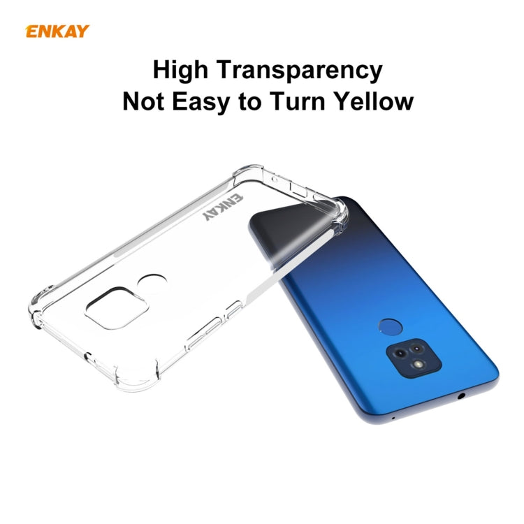 Hat-Prince ENKAY Clear TPU Shockproof Case Soft Anti-slip Cover