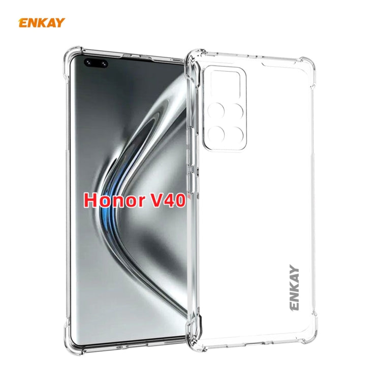 Hat-Prince ENKAY Clear TPU Shockproof Case Soft Anti-slip Cover