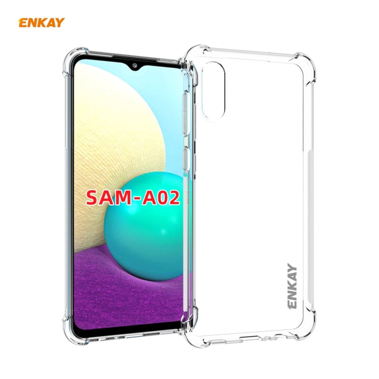 Hat-Prince ENKAY Clear TPU Shockproof Case Soft Anti-slip Cover