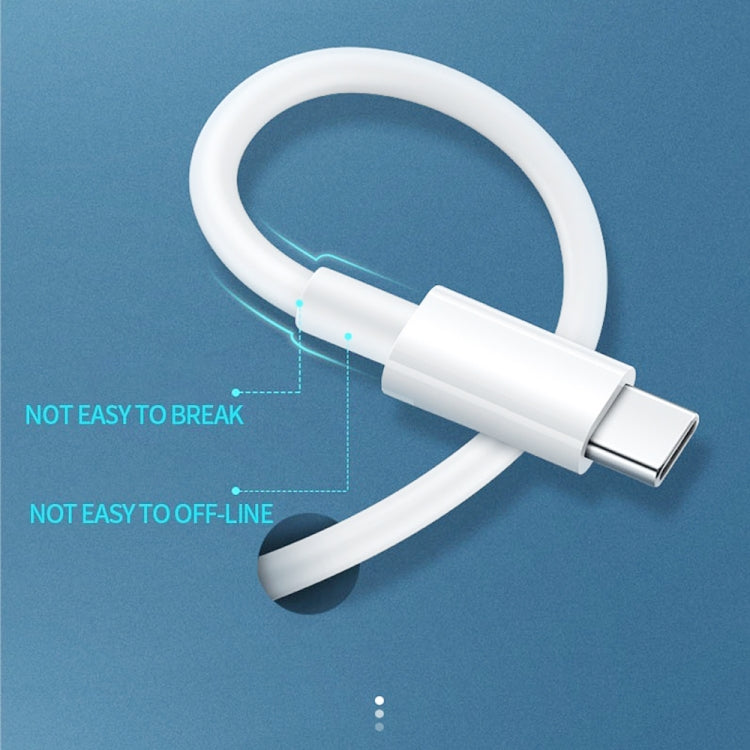 XJ-50 PD 120W 5A USB-C / Type-C to USB-C / Type-C Fast Charging Data Cable, Cable Length: 1m