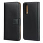 Plain Texture Cowhide Leather Horizontal Flip Case with Magnetic Clasp & Holder & Card Slots & Wallet
