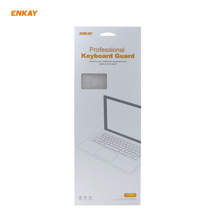 ENKAY Soft TPU Keyboard Protector Film for MacBook Pro 16 inch A2141 / Pro 13.3 inch A2289 & A2251 & A2338 (2020), EU Version