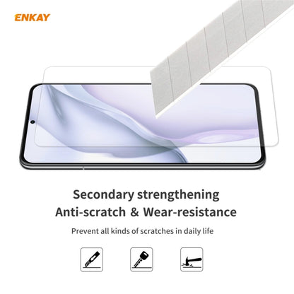 5 PCS ENKAY Hat-Prince 0.26mm 9H 2.5D Curved Edge Tempered Glass Film