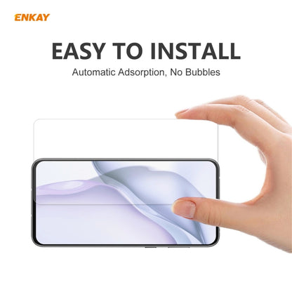 5 PCS ENKAY Hat-Prince 0.26mm 9H 2.5D Curved Edge Tempered Glass Film