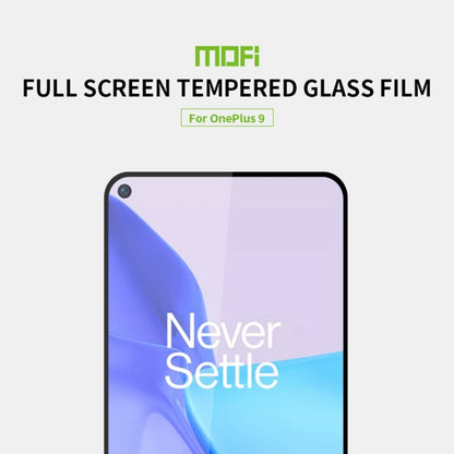 MOFI 9H 2.5D Full Screen Tempered Glass Film, For OnePlus 9, For Redmi Note 10 Pro