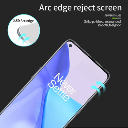 MOFI 9H 2.5D Full Screen Tempered Glass Film, For OnePlus 9, For Redmi Note 10 Pro