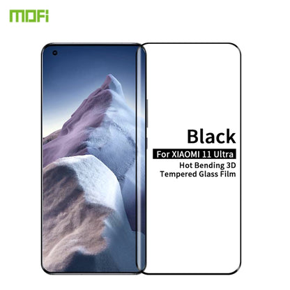 MOFI 9H 3D Explosion Proof Thermal Bending Full Screen Covered Tempered Glass Film, For Xiaomi Mi 11 Pro, For Xiaomi Mi 11 Ultra