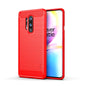 For OnePlus 8 Pro MOFI Gentleness Series Brushed Texture Carbon Fiber Soft TPU Case