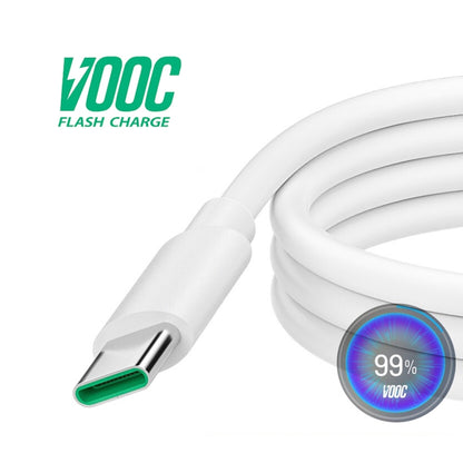 XJ-63 5A USB to Type-C Super Flash Charging Data Cable for OPPO, 1m