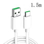 XJ-63 5A USB to Type-C Super Flash Charging Data Cable for OPPO, 1m, 1.5m, 2m