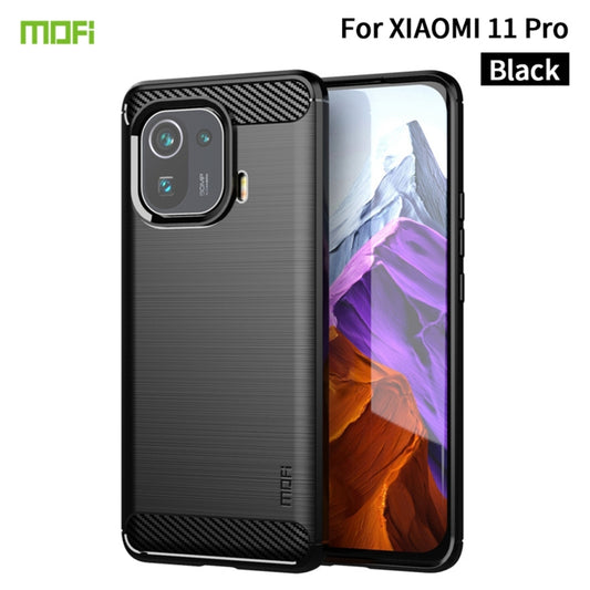 MOFI Gentleness Series Brushed Texture Carbon Fiber Soft TPU Case