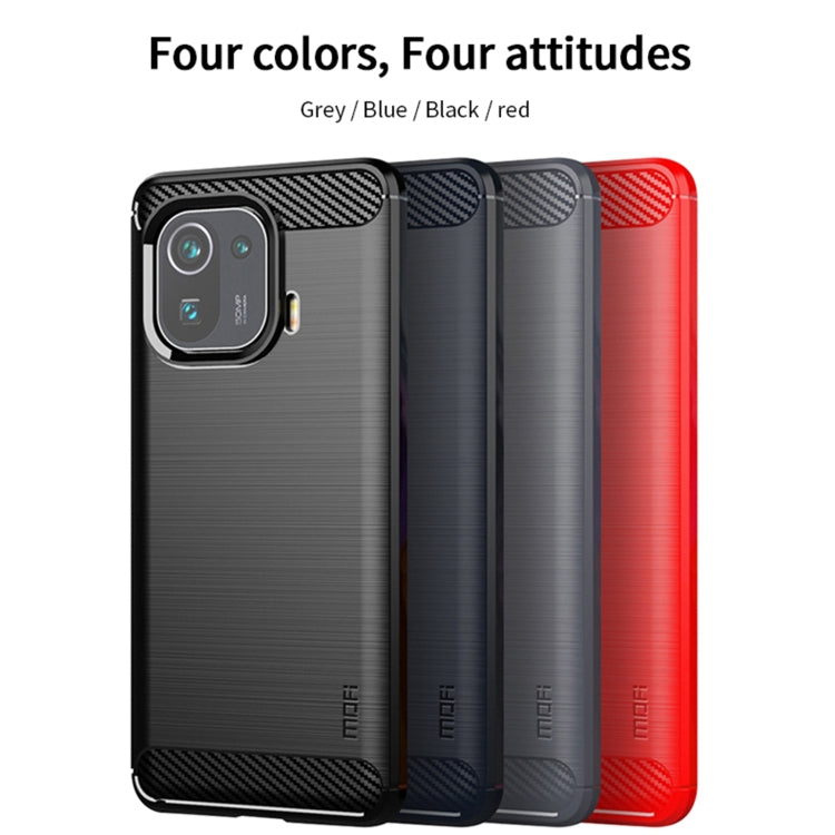 MOFI Gentleness Series Brushed Texture Carbon Fiber Soft TPU Case