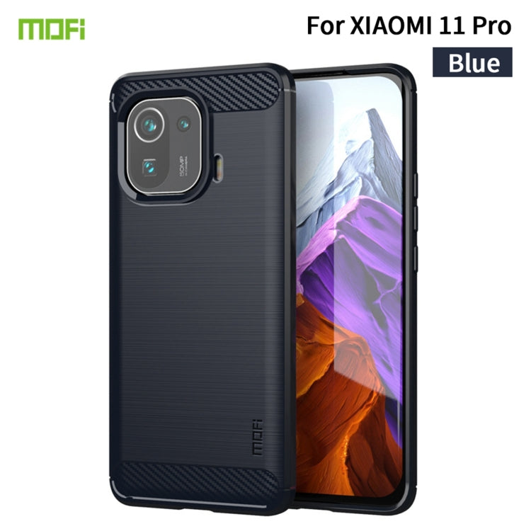 MOFI Gentleness Series Brushed Texture Carbon Fiber Soft TPU Case