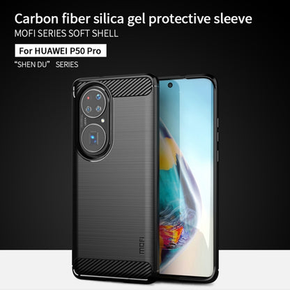 MOFI Gentleness Series Brushed Texture Carbon Fiber Soft TPU Case