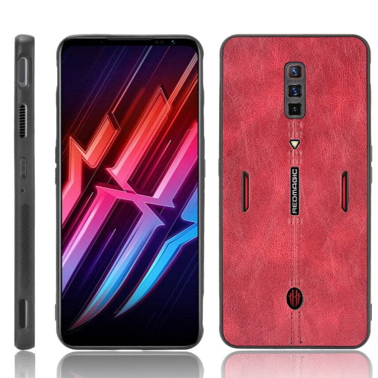 For ZTE nubia Red Magic 6/Red Magic 6 Pro Shockproof Sewing Cow Pattern Skin PC + PU + TPU Case, For ZTE nubia Red Magic 6/Red Magic 6 Pro
