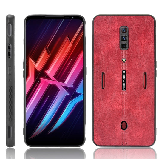 For ZTE nubia Red Magic 6/Red Magic 6 Pro Shockproof Sewing Cow Pattern Skin PC + PU + TPU Case, For ZTE nubia Red Magic 6/Red Magic 6 Pro