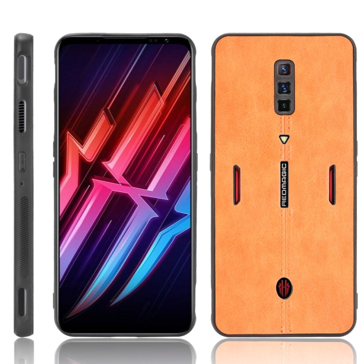 For ZTE nubia Red Magic 6/Red Magic 6 Pro Shockproof Sewing Cow Pattern Skin PC + PU + TPU Case, For ZTE nubia Red Magic 6/Red Magic 6 Pro