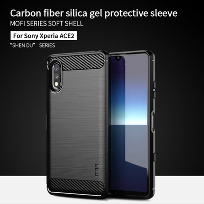 MOFI Gentleness Series Brushed Texture Carbon Fiber Soft TPU Case