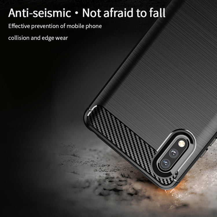 MOFI Gentleness Series Brushed Texture Carbon Fiber Soft TPU Case