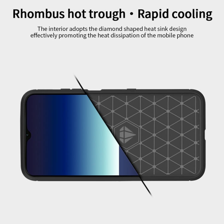 MOFI Gentleness Series Brushed Texture Carbon Fiber Soft TPU Case