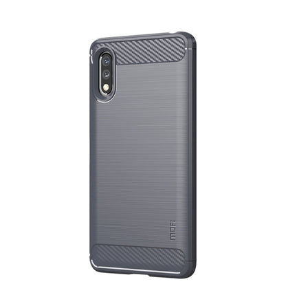 MOFI Gentleness Series Brushed Texture Carbon Fiber Soft TPU Case, For Sony Xperia ACE ll, For Sony Xperia 1 lll, For SONY Xperia ACE ll