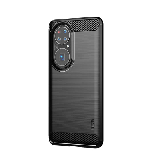 MOFI Gentleness Series Brushed Texture Carbon Fiber Soft TPU Case, For Huawei P50, For Huawei P Smart 2021 / Y7A, For Samsung Galaxy S21 FE, For Samsung Galaxy A82 / Quantum2, For Samsung Galaxy A22 5G, For Nokia 1.4
