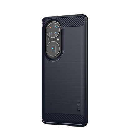 MOFI Gentleness Series Brushed Texture Carbon Fiber Soft TPU Case, For Huawei P50, For Huawei P Smart 2021 / Y7A, For Samsung Galaxy S21 FE, For Samsung Galaxy A82 / Quantum2, For Samsung Galaxy A22 5G, For Nokia 1.4