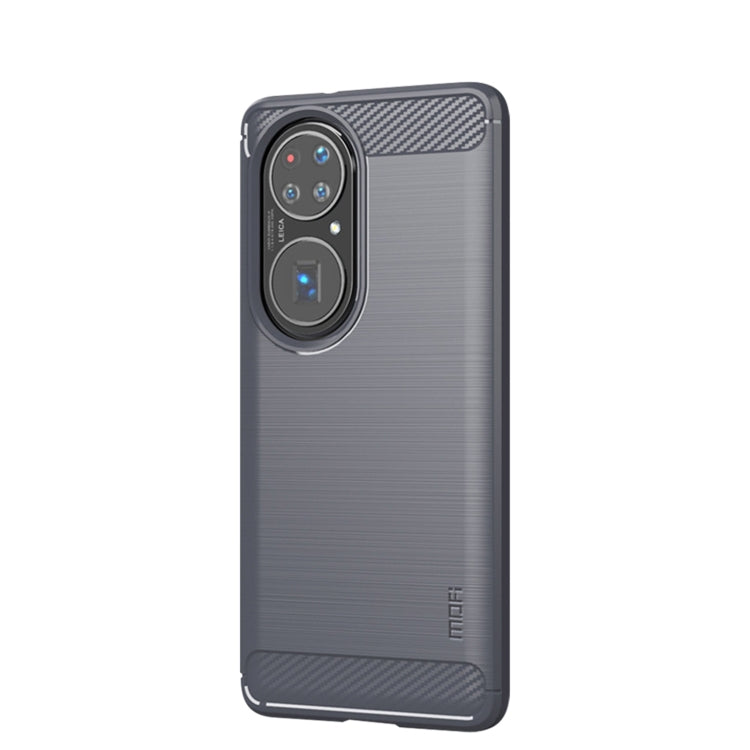 MOFI Gentleness Series Brushed Texture Carbon Fiber Soft TPU Case, For Huawei P50, For Huawei P Smart 2021 / Y7A, For Samsung Galaxy S21 FE, For Samsung Galaxy A82 / Quantum2, For Samsung Galaxy A22 5G, For Nokia 1.4