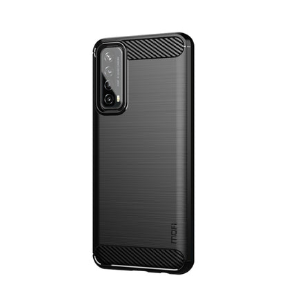MOFI Gentleness Series Brushed Texture Carbon Fiber Soft TPU Case, For Huawei P50, For Huawei P Smart 2021 / Y7A, For Samsung Galaxy S21 FE, For Samsung Galaxy A82 / Quantum2, For Samsung Galaxy A22 5G, For Nokia 1.4