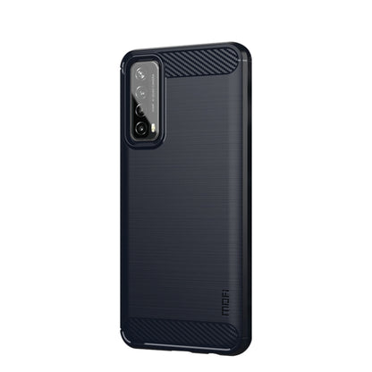 MOFI Gentleness Series Brushed Texture Carbon Fiber Soft TPU Case, For Huawei P50, For Huawei P Smart 2021 / Y7A, For Samsung Galaxy S21 FE, For Samsung Galaxy A82 / Quantum2, For Samsung Galaxy A22 5G, For Nokia 1.4