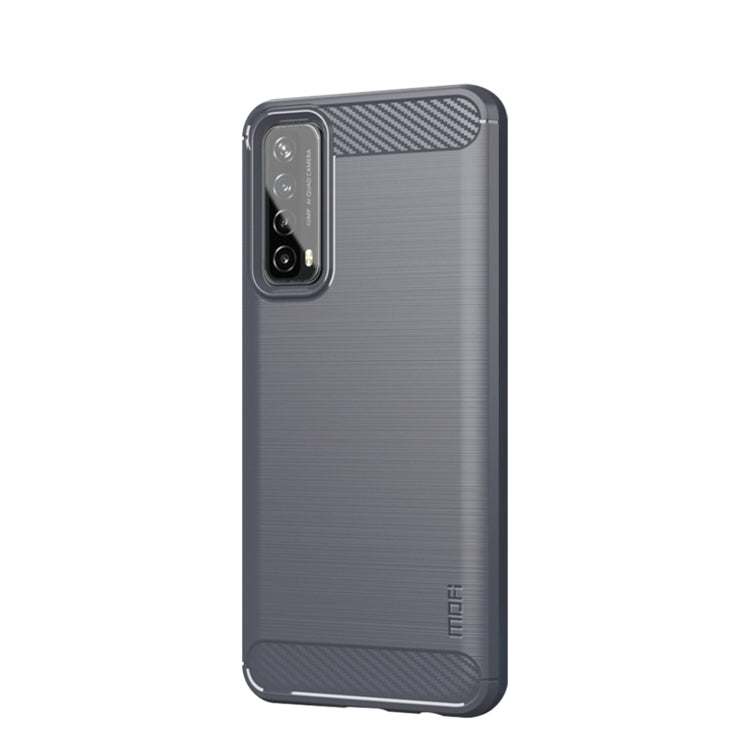 MOFI Gentleness Series Brushed Texture Carbon Fiber Soft TPU Case, For Huawei P50, For Huawei P Smart 2021 / Y7A, For Samsung Galaxy S21 FE, For Samsung Galaxy A82 / Quantum2, For Samsung Galaxy A22 5G, For Nokia 1.4
