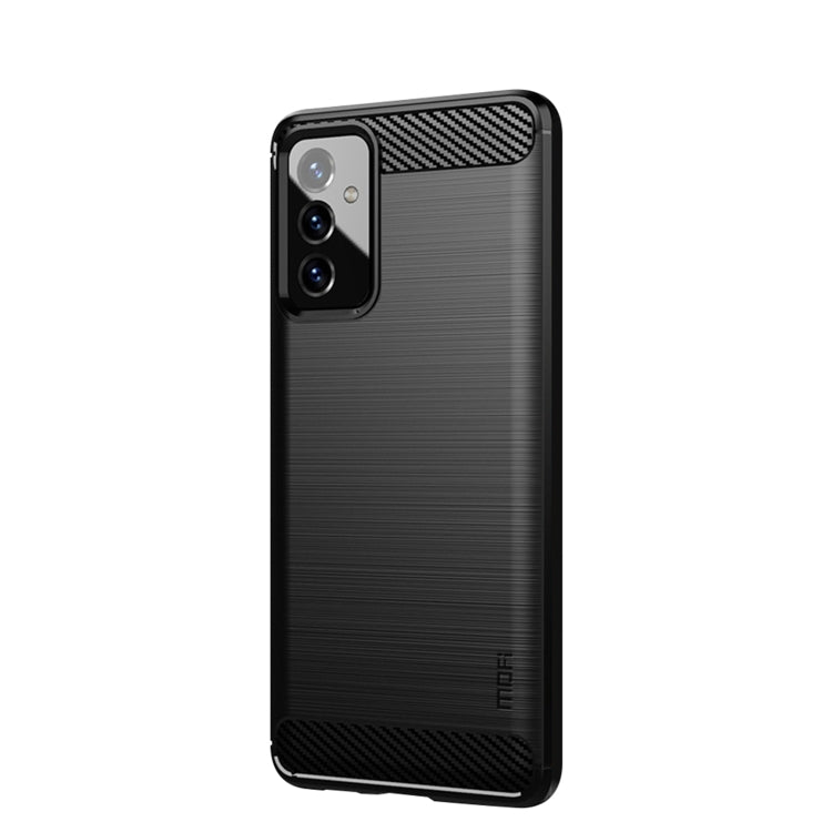 MOFI Gentleness Series Brushed Texture Carbon Fiber Soft TPU Case, For Huawei P50, For Huawei P Smart 2021 / Y7A, For Samsung Galaxy S21 FE, For Samsung Galaxy A82 / Quantum2, For Samsung Galaxy A22 5G, For Nokia 1.4