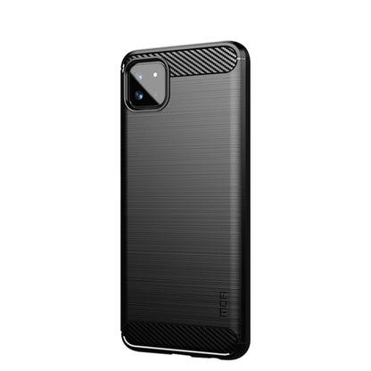 MOFI Gentleness Series Brushed Texture Carbon Fiber Soft TPU Case, For Huawei P50, For Huawei P Smart 2021 / Y7A, For Samsung Galaxy S21 FE, For Samsung Galaxy A82 / Quantum2, For Samsung Galaxy A22 5G, For Nokia 1.4