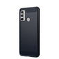MOFI Gentleness Series Brushed Texture Carbon Fiber Soft TPU Case, For Motorola G60 / G40 Fusion