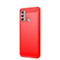 MOFI Gentleness Series Brushed Texture Carbon Fiber Soft TPU Case, For Motorola G60 / G40 Fusion