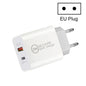 Dual Fast Charging 20W PD3.0+QC 3.0 Interface Travel Charger for iPhone, Huawei, Samsung, Xiaomi