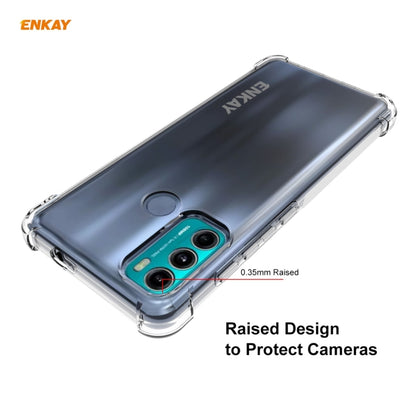 ENKAY Hat-Prince Clear TPU Shockproof Case Soft Anti-slip Cover, For Motorola Moto G60 / G40 Fusion, For Motorola Moto G50, For OnePlus 9R, For Sony Xperia 5 III, For Sony Xperia 10 III, For Xiaomi Mi 11 Pro, For Xiaomi Mi 11 Lite 5G                   ...