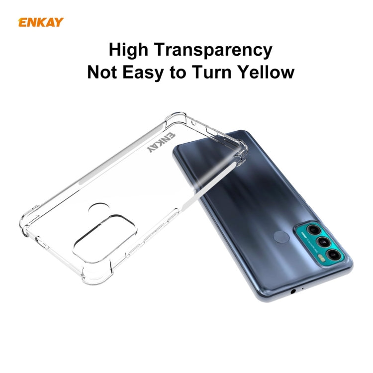 ENKAY Hat-Prince Clear TPU Shockproof Case Soft Anti-slip Cover