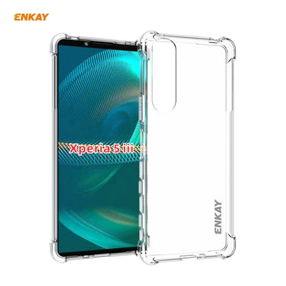 ENKAY Hat-Prince Clear TPU Shockproof Case Soft Anti-slip Cover, For Motorola Moto G60 / G40 Fusion, For Motorola Moto G50, For OnePlus 9R, For Sony Xperia 5 III, For Sony Xperia 10 III, For Xiaomi Mi 11 Pro, For Xiaomi Mi 11 Lite 5G                   ...