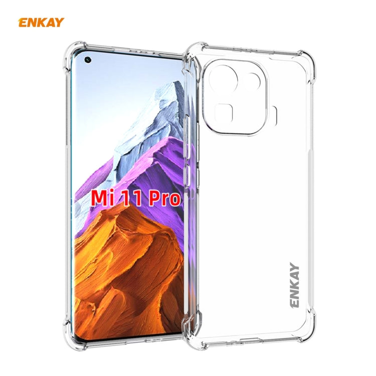 ENKAY Hat-Prince Clear TPU Shockproof Case Soft Anti-slip Cover