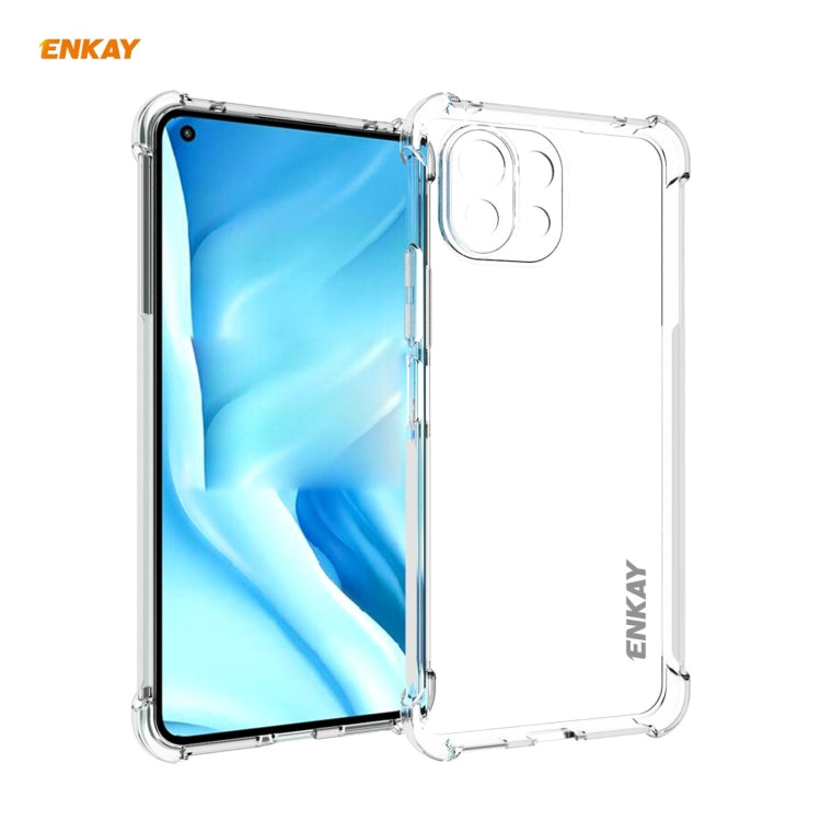 ENKAY Hat-Prince Clear TPU Shockproof Case Soft Anti-slip Cover