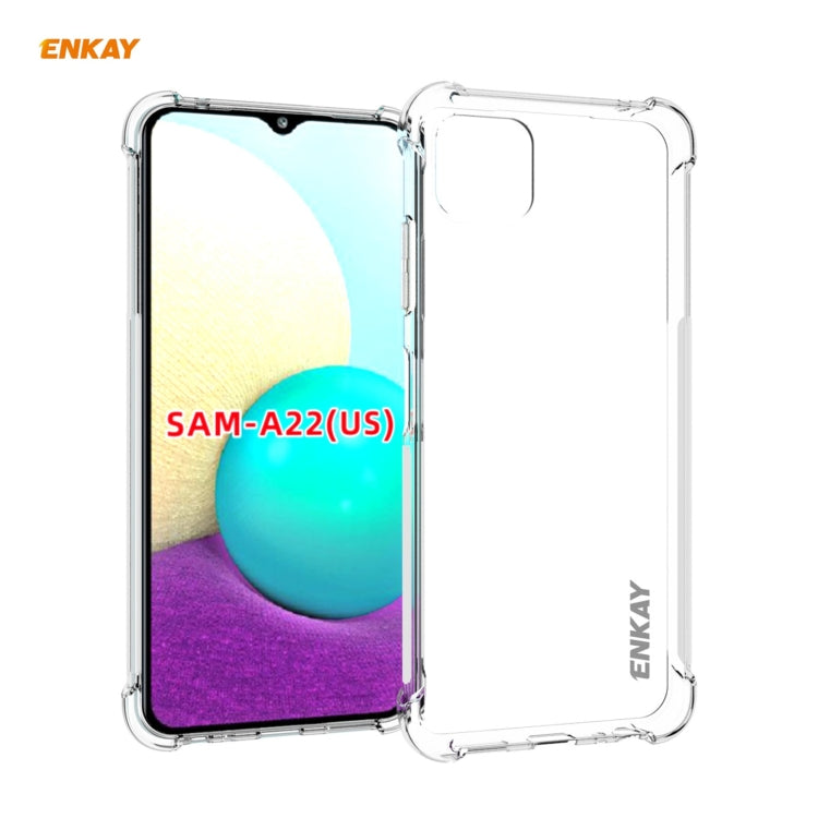 ENKAY Hat-Prince Clear TPU Shockproof Case Soft Anti-slip Cover