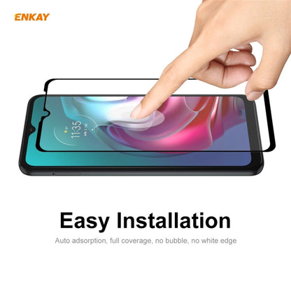 5 PCS ENKAY Hat-Prince Full Glue 0.26mm 9H 2.5D Tempered Glass Full Coverage Film