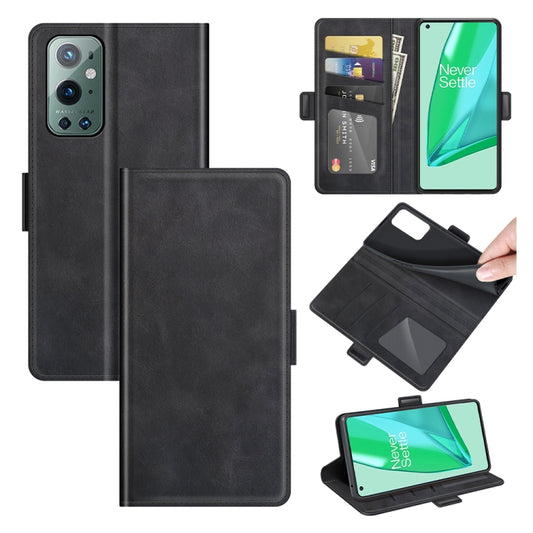 For OnePlus 9 Pro Dual-side Magnetic Buckle Horizontal Flip Leather Case with Holder & Card Slots & Wallet